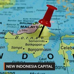 Indonesia picks Borneo island for new capital