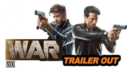 WAR TRAILER Out | Hrithik vs Tiger | High octane action film