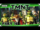 TMNT (2007 Movie Game) Walkthrough Part 16 - 100% (X360, PC, PS2, Wii) Mysterious Leader (Ending)