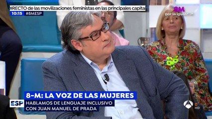 JUAN MANUEL DE PRADA DA UNA LECCIÓN MAGISTRAL SOBRE "LENGUAJE INCLUSIVO"