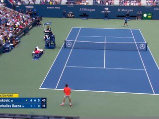 US Open - Djokovic sans pitié pour Carballes Baena