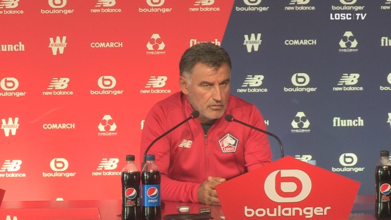 Retour sur la conférence de presse d'avant match de Christophe Galtier avant d'affronter l'AS Saint-Etienne