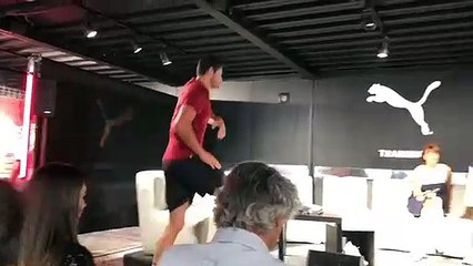 Marseille : Florent Manaudou, sous les yeux d'Usain Bolt, devient le nouvel ambassadeur Puma