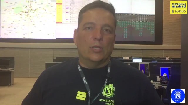 Bomberos Madrid continúan trabajando para restablecer la normalidad