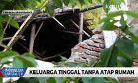 Miris, Keluarga Ini Tinggal Tanpa Atap Rumah