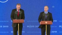 Cumhurbaşkanı Erdoğan: '(Türkiye-Rusya arasındaki ticaret hacmi) Hedefimiz 100 milyar dolardır' - MOSKOVA