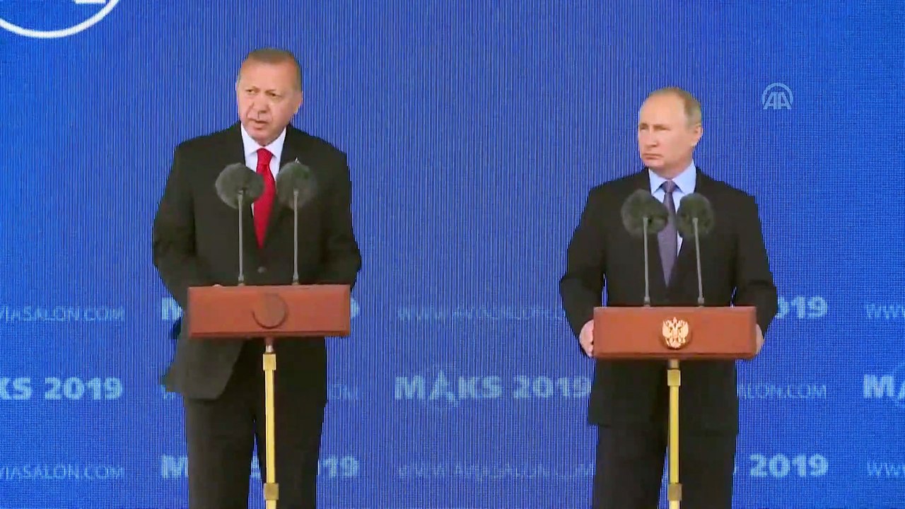 Cumhurbaşkanı Erdoğan: '2018 yıl sonu itibarıyla, savunma ve havacılık sektörümüzün toplam ihracatı 2.5 milyar dolara ulaştı' - MOSKOVA