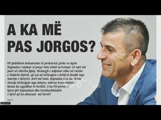 Ora juaj, Shtypi i ditës: A ka më pas Jorgos?