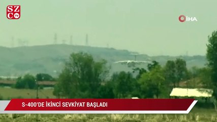 S-400’de ikinci sevkıyat başladı