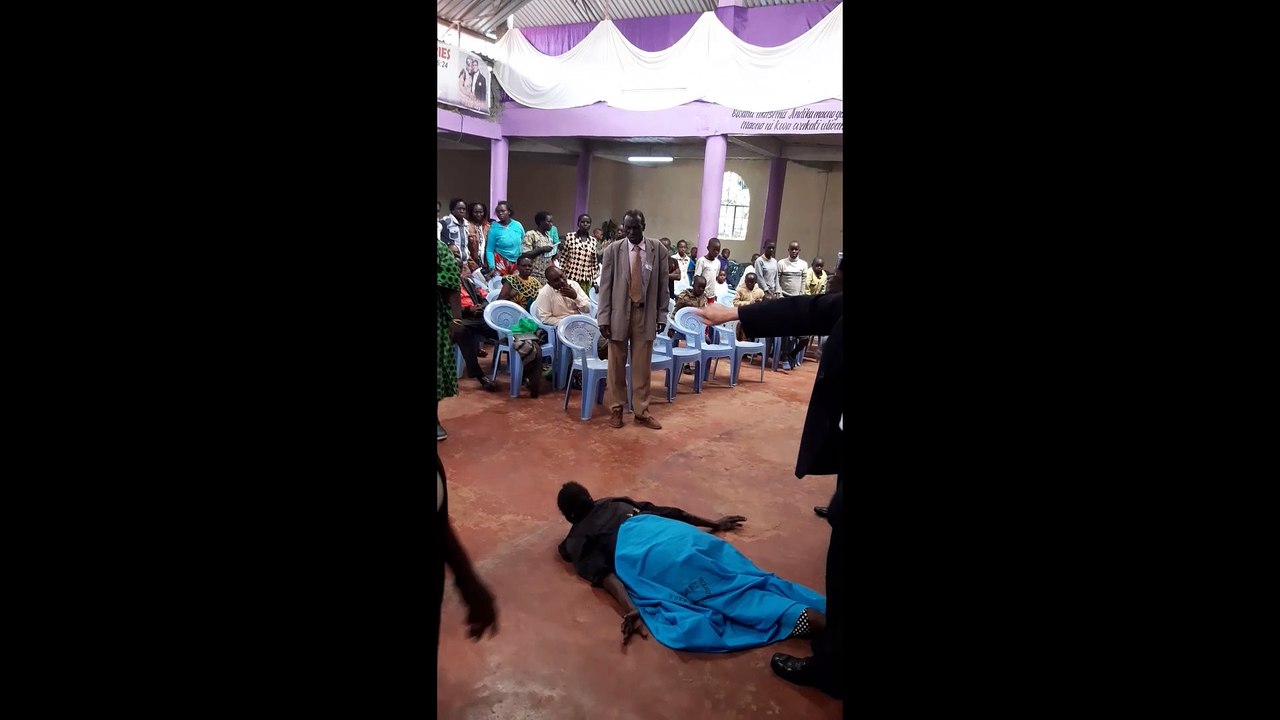Lady Vomits Out Stomach Tumour in Jesus Name - Mark Gamblin
