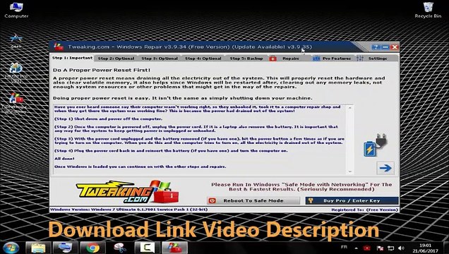 Tweaking Windows Repair 4.5.4 Serial Key
