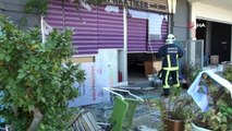 Antalya’da bir iş yerinde tüp patladı, ortalık savaş alanına döndü