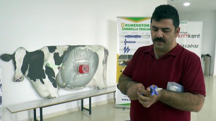 TÜRKİYE'NİN TEKNOLOJİ ÜSLERİ - Hayvanları 'çatlamaktan' kurtaran şemsiyenin ünü Türkiye'yi aştı - SİVAS