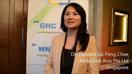 Dr. Candice Lai Peng Chee at GHC Conference 2013 by GSTF Singapore