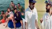 Kohli and team members enjoyed in Antigua beach, viral video