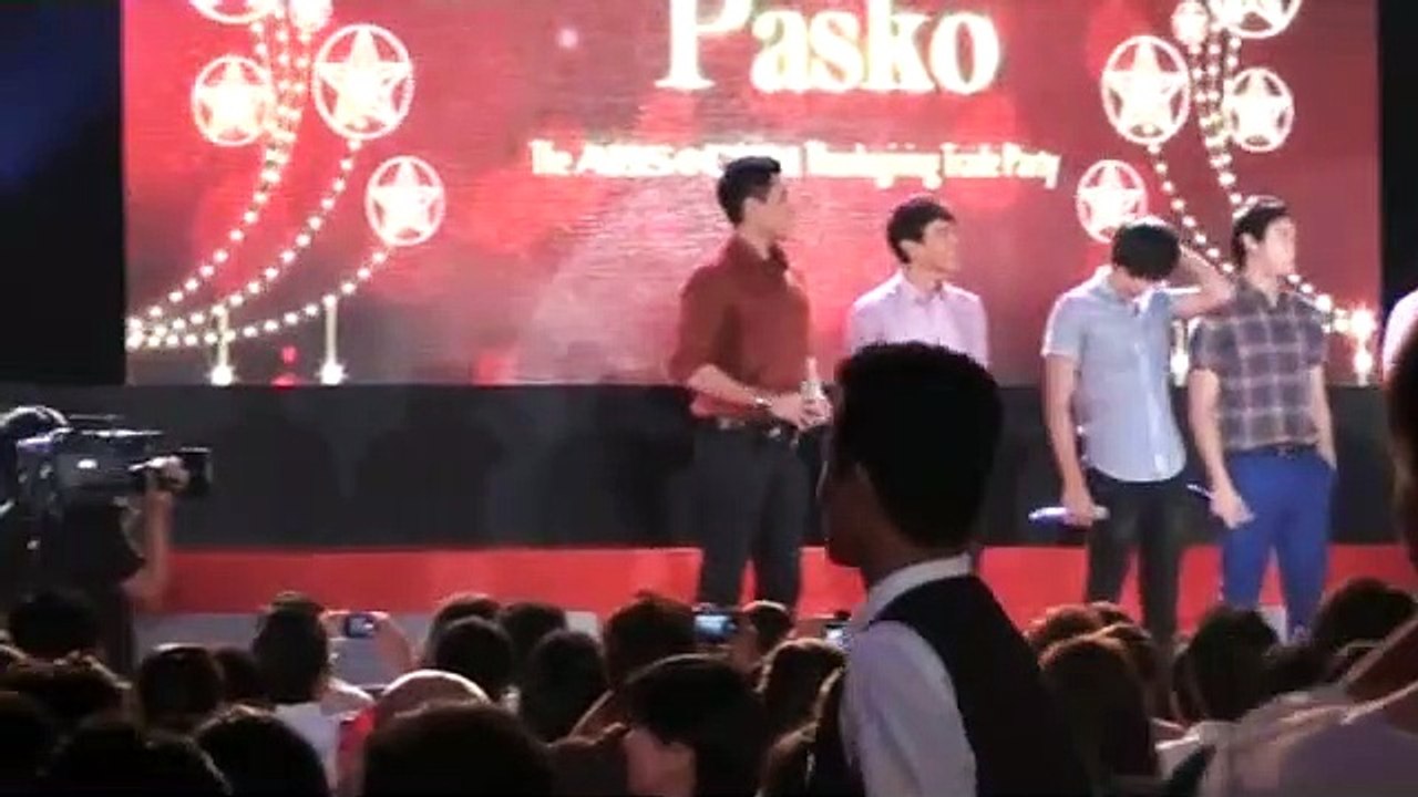 ABS-CBN TRADE PARTY: Vice Ganda with ABS-CBN's Leading Men