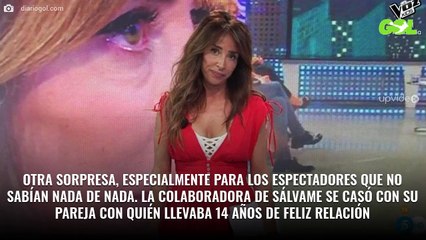 ¡Salvajes amenazas a María Patiño! (y es por esto que se ve en la foto)
