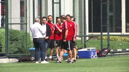 Beşiktaş'ta Çaykur Rizespor maçı hazırlıkları - İSTANBUL