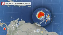 Monitoring Tropical Storm Dorian in the Caribbean