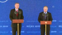 Putin, MAKS-2019 Uluslararası Havacılık ve Uzay Fuarı'nda - MOSKOVA