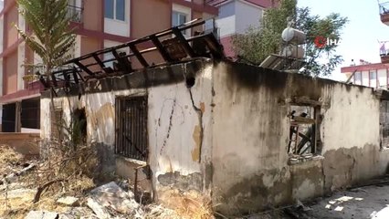 - Antalya'da metruk binadaki yangın korkuttu