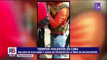 VENEZOLANOS CON GRANADA DE GUERRA FUERON CAPTURADOS EN LIMA PERU