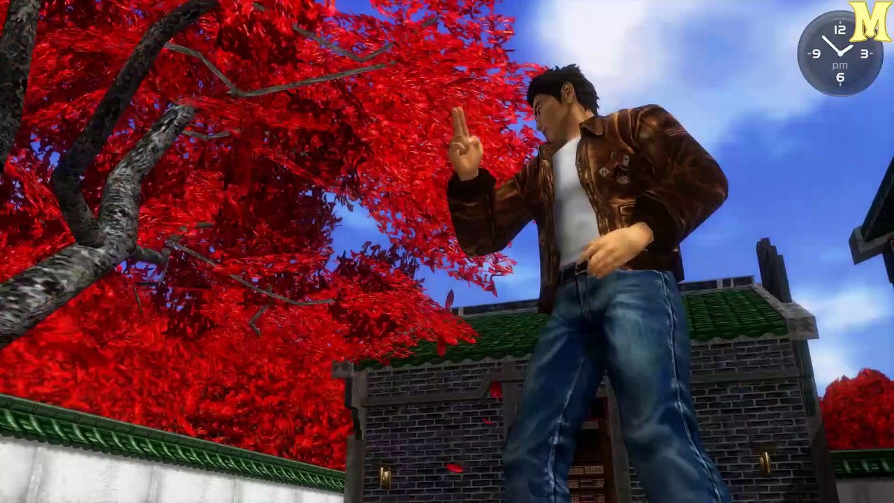 Shenmue 2 - Épisode 07 - Je jardine à la main FEUILLE par FEUILLE !