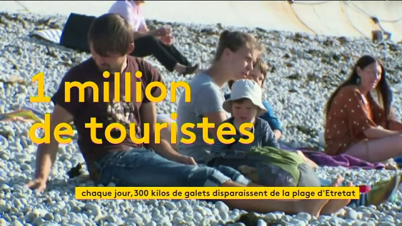 Etretat : touchez pas aux galets !