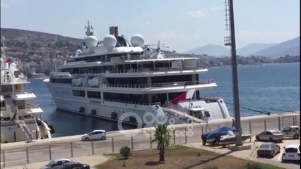 RTV Ora - Jahti luksoz i babait të Emirit të Katarit sërish në Sarandë