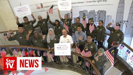 Department of Information Malaysia shows continuous support to unity walk