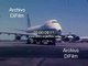 Pan Am Boeing Jumbo 747 airplane taxiing in Ezeiza 1980