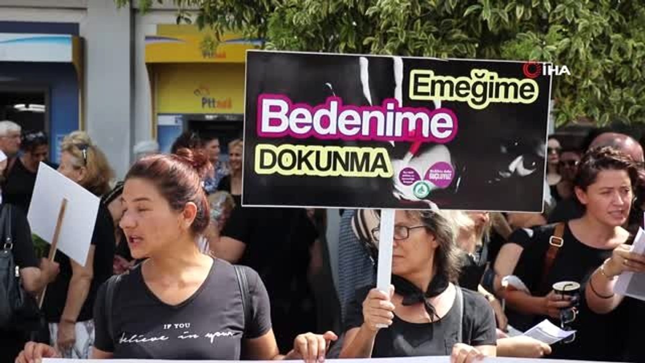 Edirne'de kadınlar tek yürek oldu: 'Kadına şiddete hayır'
