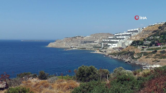 Bodrum’daki kaçak asansörün yıkımı 3 gündür devam ediyor