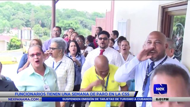 Funcionarios tienen una semana de paro en la CSS - Nex Noticias