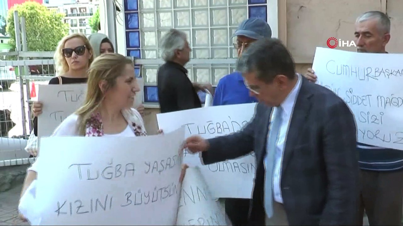 Kızının gözleri önünde başından vurulan Tuğba Anlak'ın ailesinden basın açıklaması