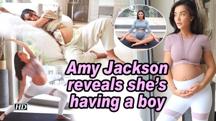 Amy Jackson reveals she's having a boy