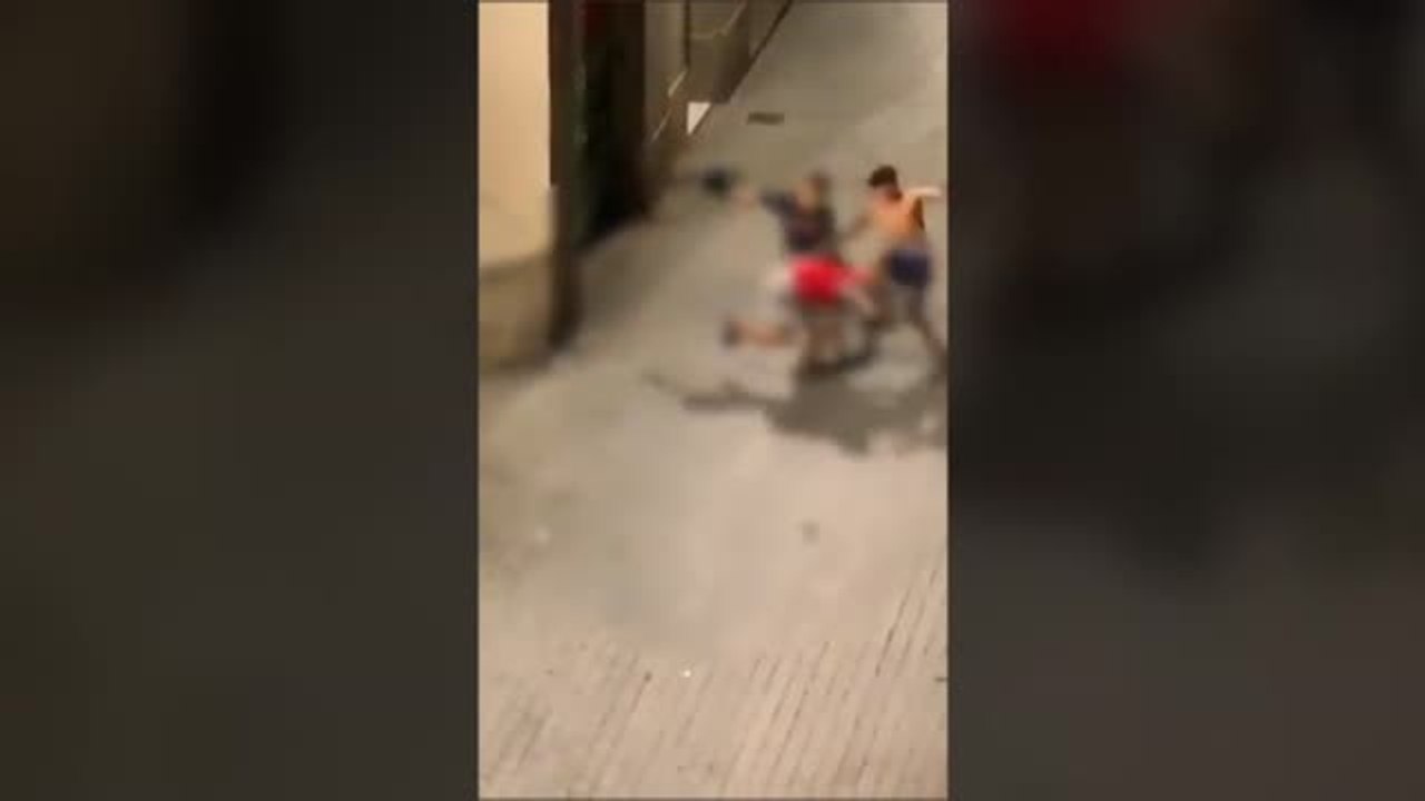 Continúa la violencia en Barcelona
