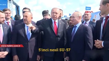 Erdoğan ve Putin arasında ilginç diyalog