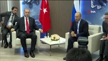 - Cumhurbaşkanı Erdoğan, Putin'le bir araya geldi