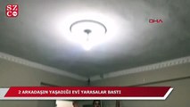 Evlerini yarasalar bastı