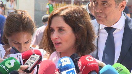 Ayuso avanza ayudas para recuperar los desperfectos