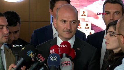 İçişleri bakanı süleyman soylu açıklama yaptı