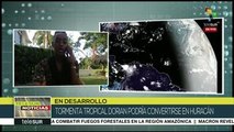 Caribe: tormenta tropical Dorian podría convertirse en huracán