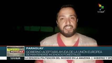 Paraguay:más de 40 mil hectáreas afectadas por el fuego en el Pantanal