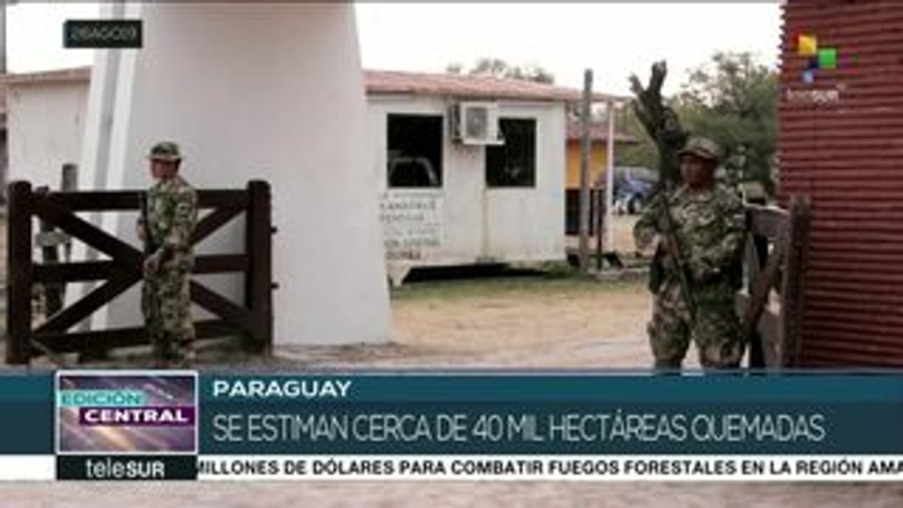 Paraguay: unas 20 mil hectáreas afectadas por incendios