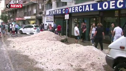 Madrid : la région frappée par un violent orage