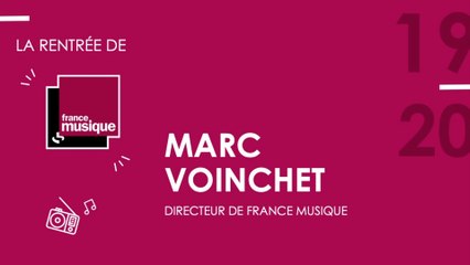 Conférence de rentrée 19/20 - France Musique