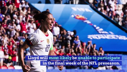 Carli Lloyd Received Offer to Kick in NFL Preseason Game