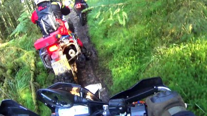 14 muddy wet singletrack