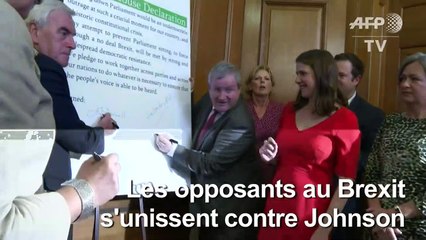 Brexit: l'opposition britannique s'unit contre Johnson